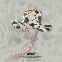 ウエスタンハット レザー 牛柄 帽子 メンズ レディース ファッション カジュアル ストリート レジャー デイリー スポーツ アウトドア