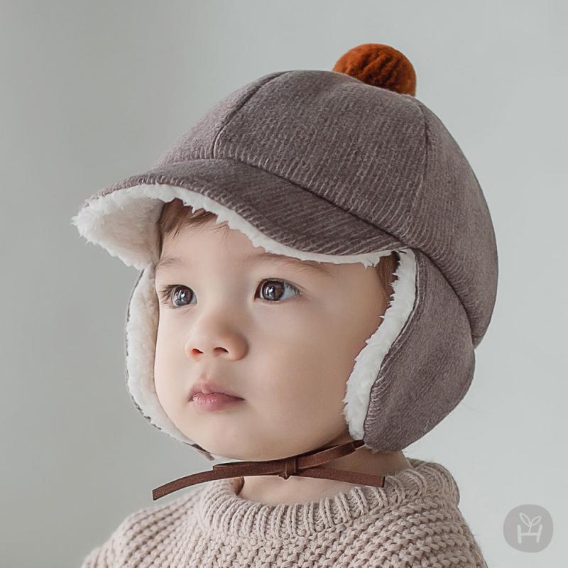 ベビー 帽子 かわいい 韓国 子供 冬 ぬいぐるみ 毛糸 男の子 女の子 赤ちゃん 防寒 ユニセックス 耳保護 キャップ