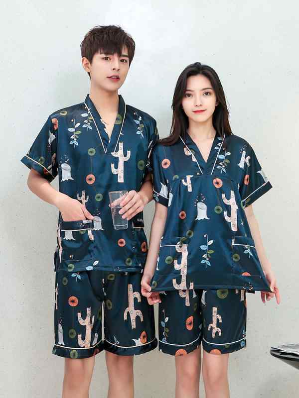 温泉着 マッサージ スーツ リラクゼーションウェア インナー ズボン ナイト ルーム パジャマ パンツ トップス セット 衣料品 メンズ レディース兼 ユニセックス