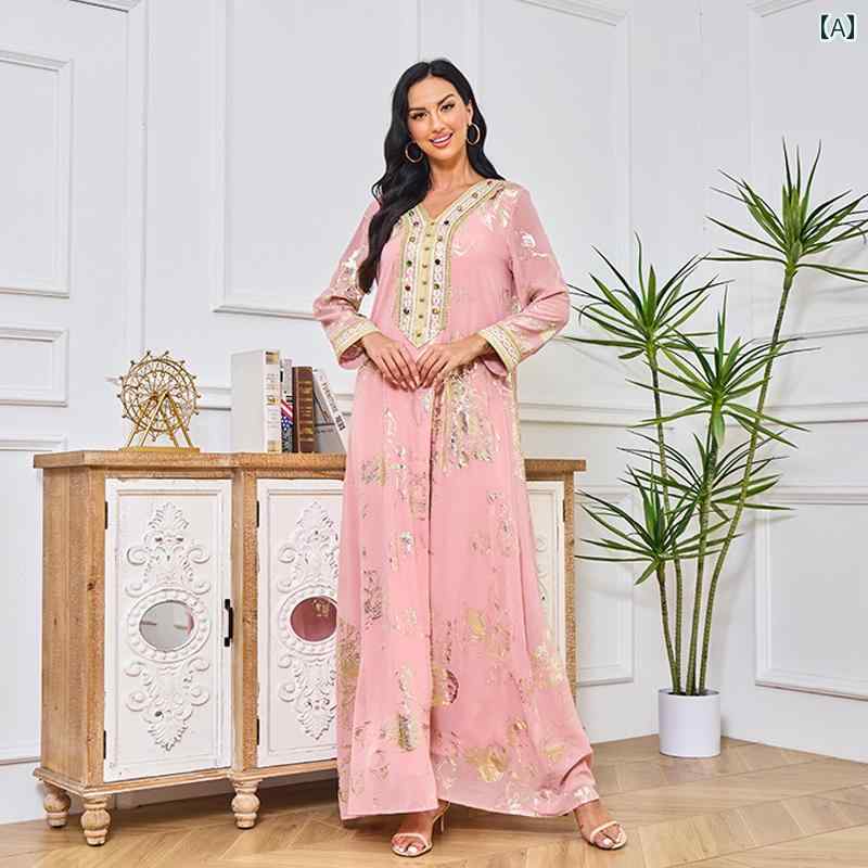 ワンピース ロング スカート アラビアン エスニック エキゾチック レディース 休暇 リゾート 旅行 ファッション カジュアル