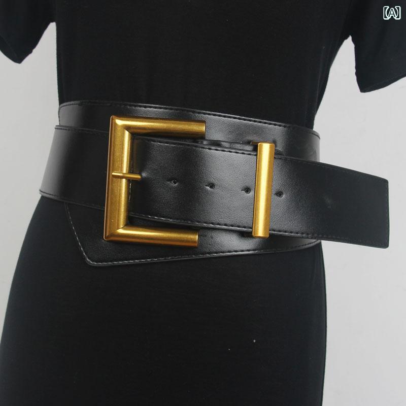 ベルト 韓国 エレガント レトロ ガードル レディース ファッション アクセサリー ベルト オールシーズ..