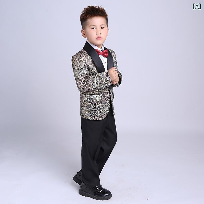 キッズ ステージ 衣装 コスチューム コスプレ パフォーマンス エスニック チャイナテイスト パーティ ..