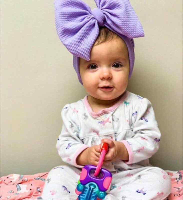 ベビー 帽子 ターバンキャップ 写真撮影 頭 ヘッド 保護 雑貨 インド風 リボン 調節可能 かわいい 幼児..