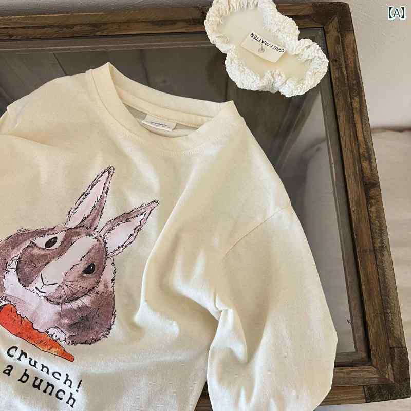 トップス シャツ 予約 金 ! スーパー ソフト 韓国 子供 赤ちゃん ラウンドネック 長袖 Tシャツ 春
