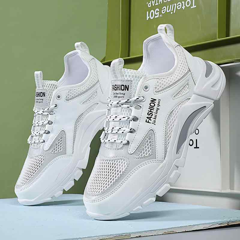 メンズ 夏 スポーツ シューズ シューズ メッシュ シューズ 通気性 メッシュ お父さん 靴 抗 スリップ