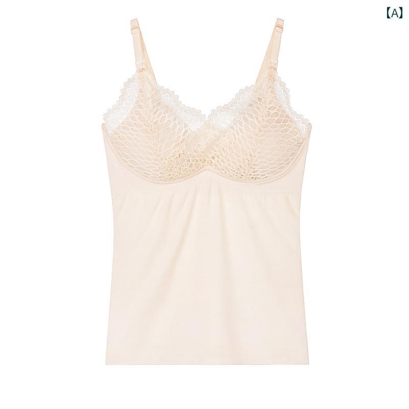 マタニティー 授乳専 オールインワン キャミソール 下着 授乳 ブラ ノーブラ 産後 ...