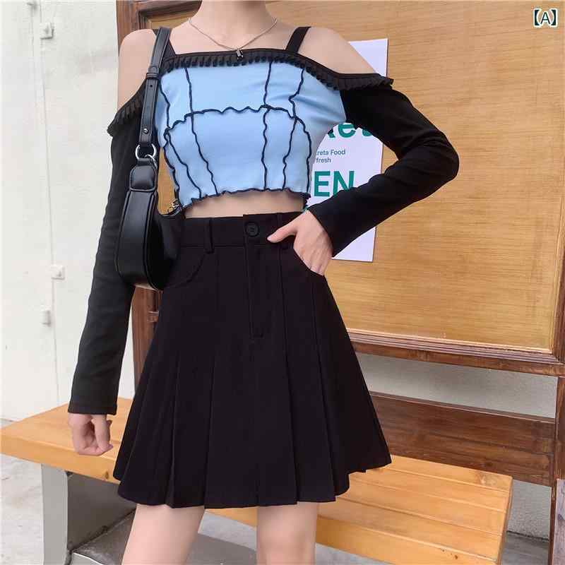 レディース 秋春 Aラインプリーツミニスカート モテ服 フェミニン ハイウエスト スリム見え カレッジ 女の子 かわいい おしゃれ 日常着 お呼ばれ 衣装 デート アップ