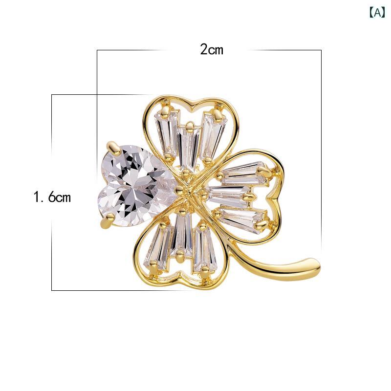 アクセサリー ブローチ 上品 セレモニー 花 露出 防止 加工 品 胸元 高級感 女性用 コサージュピン ネ..