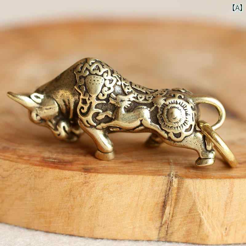 レトロ 車 キーホルダー ペンダント キーアクセサリー キーチェーン ストラップ メンズ レディース兼 チャイナテイスト 装飾品 真鍮