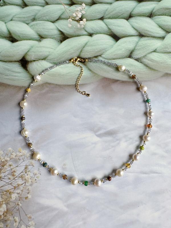 アクセサリー ネックレス バロックパール エスニック おしゃれ カジュアル 個性 ギフト レディース