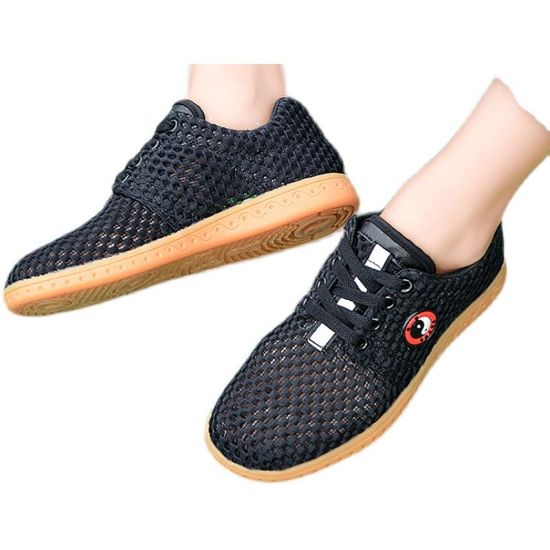 太極拳 シューズ 武術 体操 トレーニング 靴 シューズ ブーツ 滑りにくい メッシュ 厚 武道 カンフー 通気性 スポーツ 布 外出 メンズ レディース兼 ユニセックス 夏