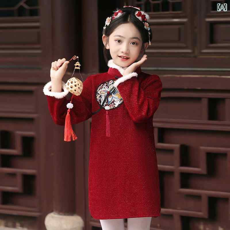 チャイナ ドレス 親子 かわいい 普段使い 大人 子供 キッズ ガール 上品 シンプル 華やか きれいめ パーティ ウェディング セレモニー レディース