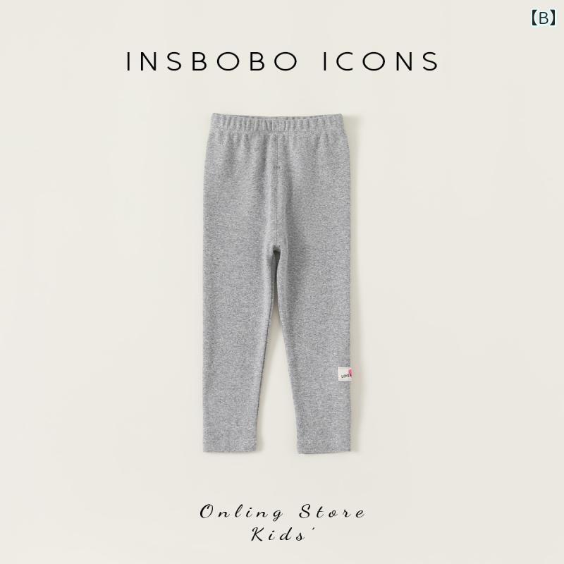 女の子 キッズファッション ボトムス レギンス スパッツ パンツ ズボン ロング ストレッチ スリム カジュアル キッズ 普段着 子供 春秋