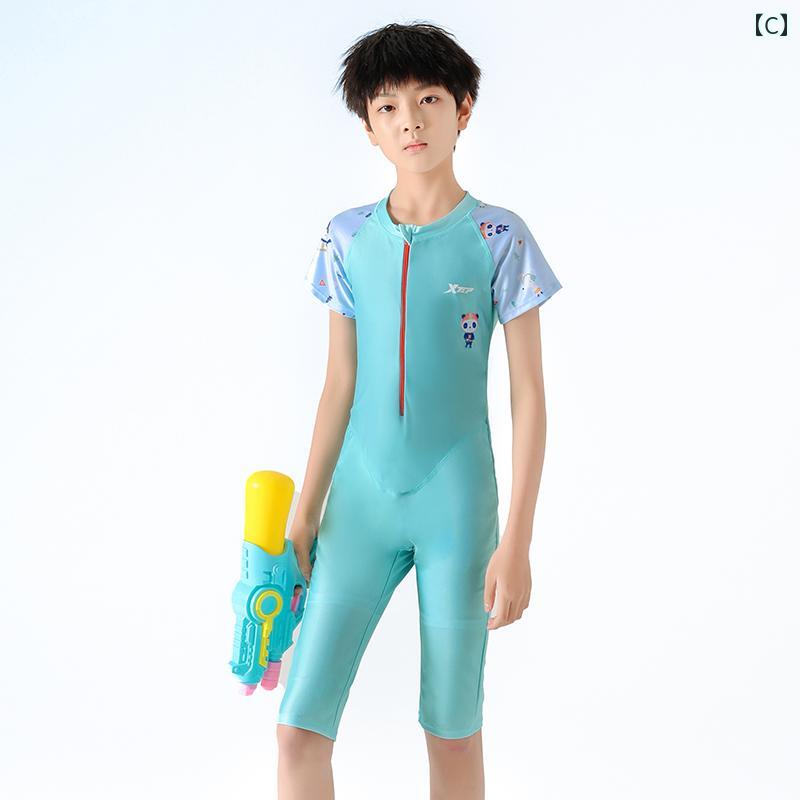 セキュアデポのキッズ 水着 カジュアル ウェットスーツ 速乾 スイムウェア 夏 海 プール リゾート レジャー 子供 韓国｜アングル3