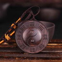 アクセサリー ジュエリー木 車内 キーホルダー ペンダント 白檀 彫刻 両面 バックル メンズ レディース ストラップ