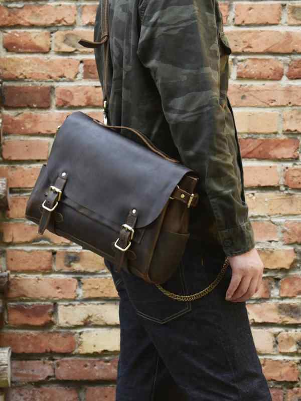 バッグ レザー 最上層牛革 メンズ バッグ 英国風 カレッジ メッセンジャーバッグ レトロ ポータブル ショルダーバッグ