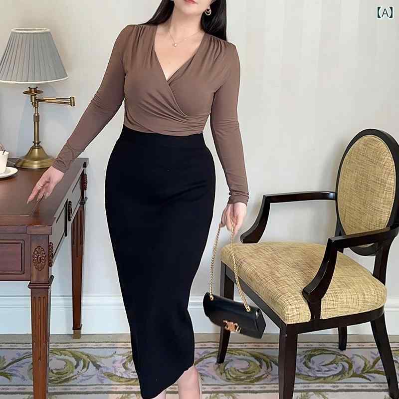 レディース 秋冬 ペンシルスカート バレエコア 大きめ ぽっちゃり体型 かわいい おしゃれ きれいめ 細見え 脚長 ハイウエスト アップ デート イベント レジャー 女子会 旅行 パーティー お祝