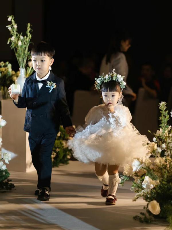 Other - キッズ フォーマルスーツ 男の子 スーツ 秋冬 赤ちゃん 誕生日 英国 スタイリッシュ ストライプ 結婚式 子供 ブリティッシュ