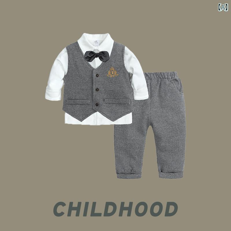 子供服 男の子 スーツ パーティー 発表会 パフォーマンス 衣装 お呼ばれ 冬 おしゃれ スタイリッシュ キッズ