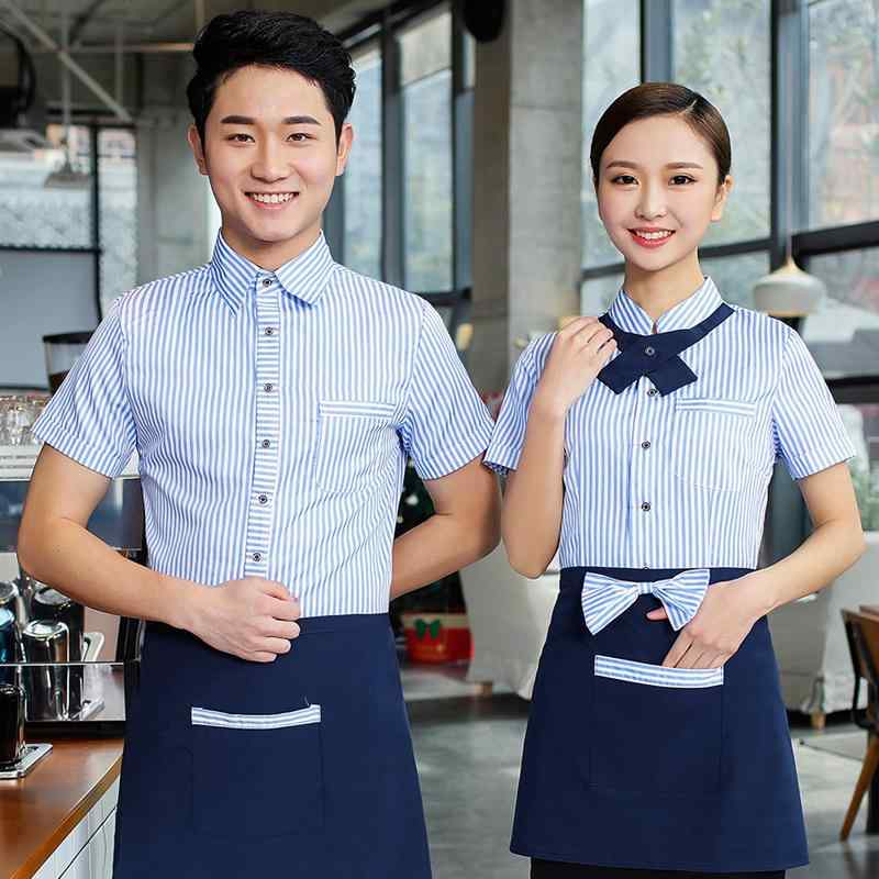 制服 飲食店 ユニフォーム 爽やか 快適 清潔感 レディース メンズ ウェイター カフェ レストラン ファミレス ファストフード