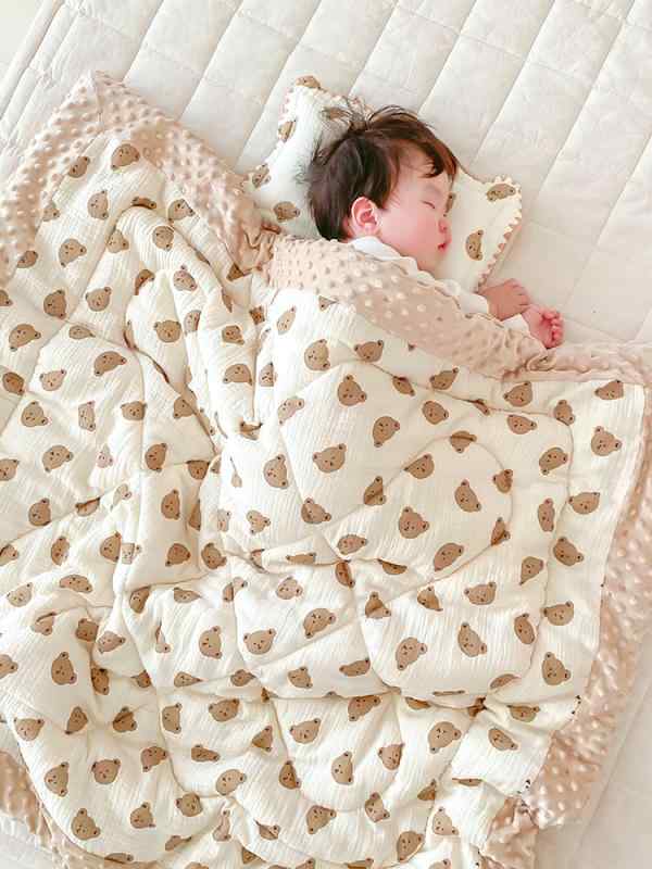 ベビー 新生児 寝具 キルト 秋冬 春秋 幼稚園 中厚手 厚手 ブランケット 掛け布団 赤ちゃん 子供