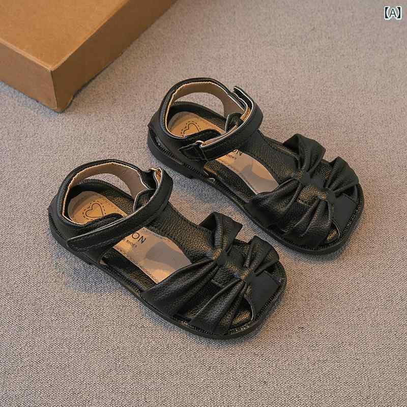 夏 サンダル キッズ 女の子 子供 靴 小さい プリンセス シューズ ベビー 軟 底 包頭