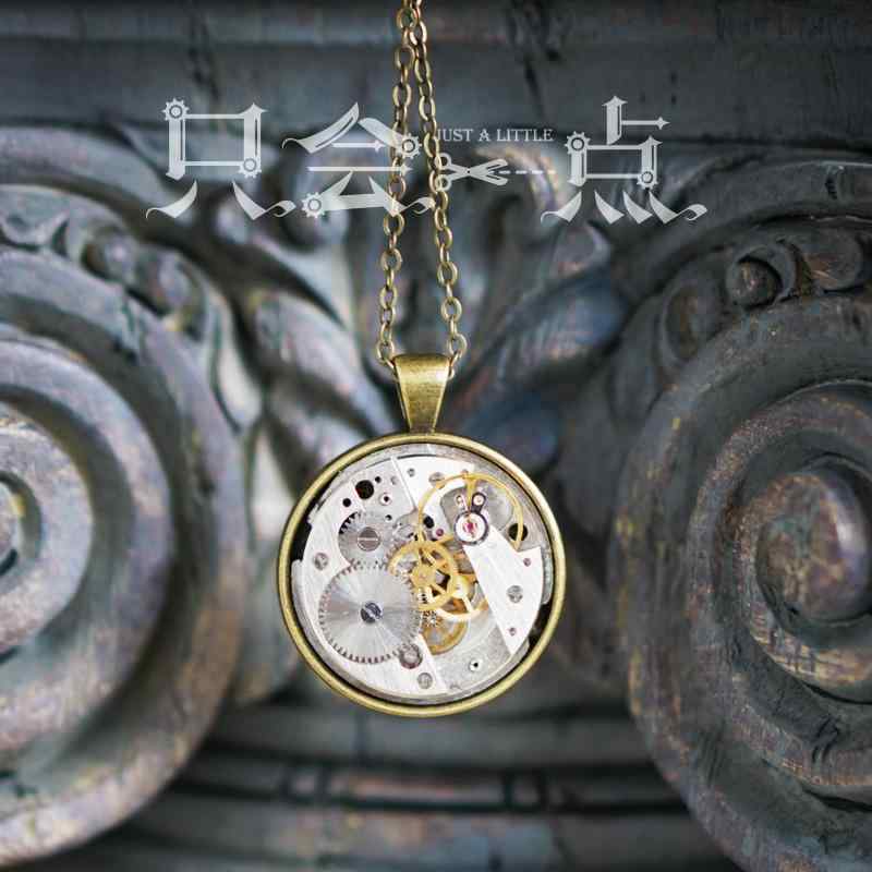 スチームパンク アクセサリー ジュエリー 雑貨 ヴィンテージ風 レトロ ボーイフレンド ネックレス ペンダント