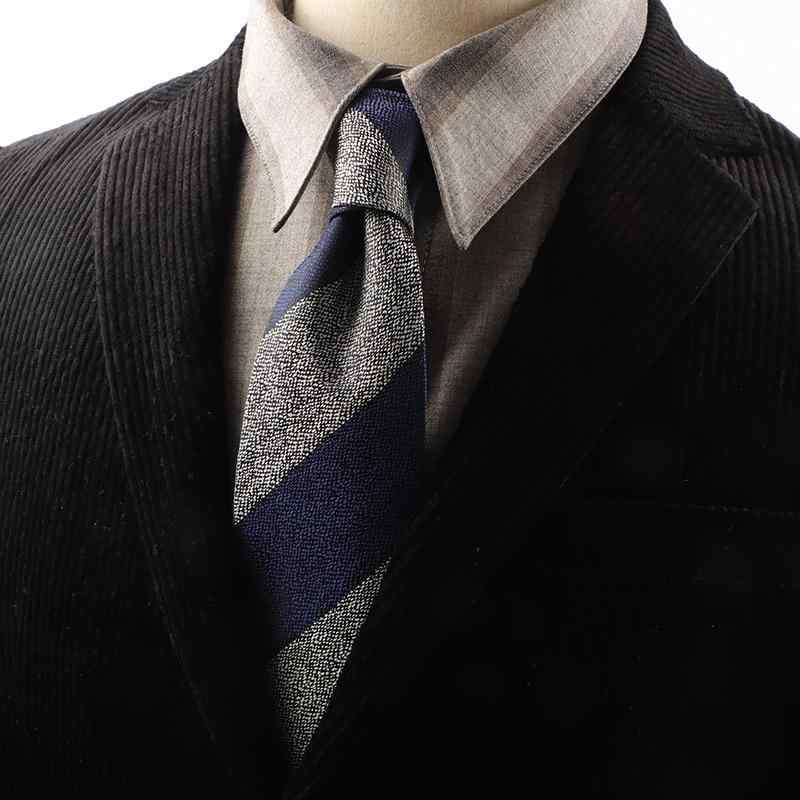 シャツ メンズ フォーマル ネクタイ おしゃれ ビジネス 英国 ウェア プロ 仕様 8 CM ポリエステル 混紡