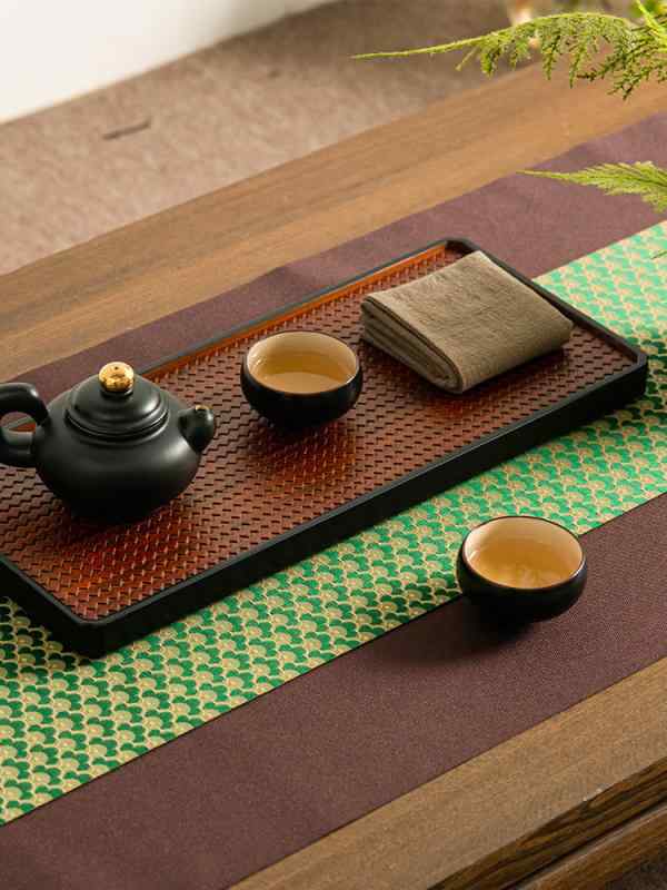 茶道具 お盆 トレイ 卓上 プレート 食器 シンプル 雑貨 小物 装飾品 配膳品 道具 レトロ