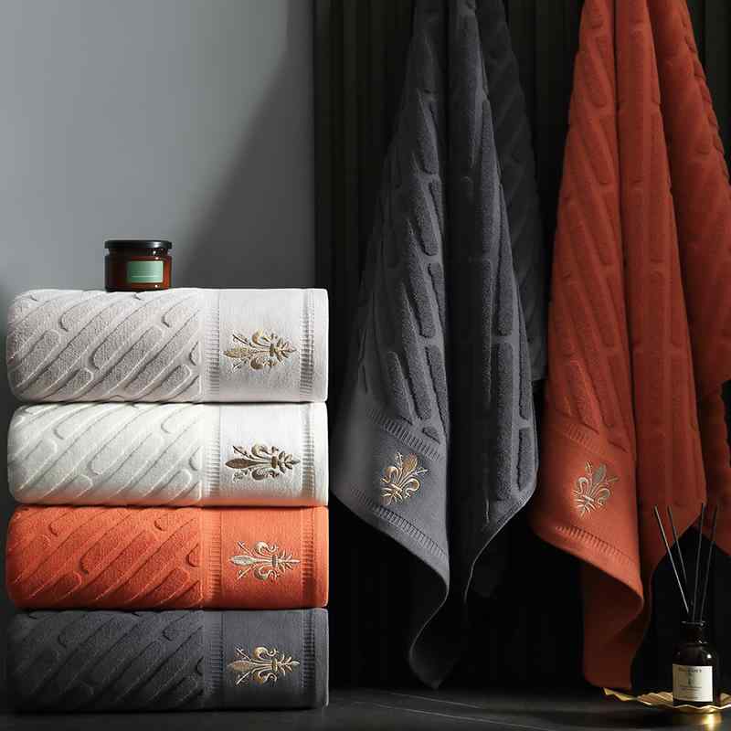 バスタオル 日品雑貨 タオル 布 速乾 身体 顔 髪 拭き クロス 吸水性 柔らかい 厚手 家庭 ホテル 入浴 大判