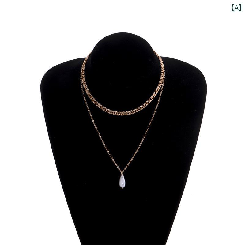 レディース ネックレス アクセサリー エスニック リゾート ビーチ 水着 海水浴 ビキニ アクセ アメリカ 不規則 パールペンダント キューバ 美しい お姫様 エレガント