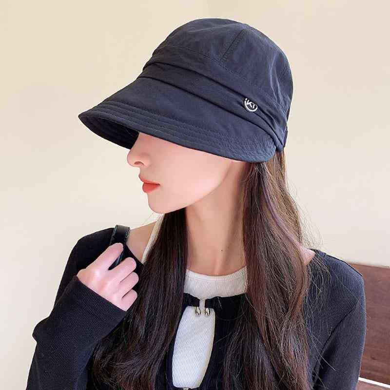 レディース 秋 春 釣り 帽子 アウトドア 登山帽 フィッシャーマン ハット 顔 見せ 小型 通気性 日焼け防止 ワイド エン メッド ピーク キャップ