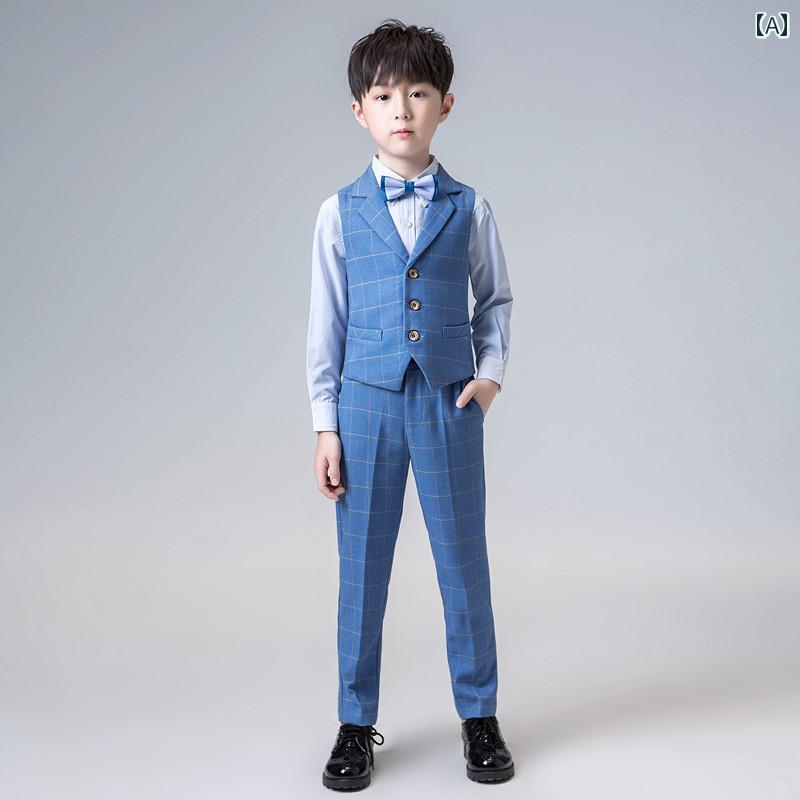 子供服 フォーマル 男の子 スーツ パーティー 発表会 セレモニー 結婚式 お呼ばれ 入学式 卒業式 おしゃれ スタイリッシュ キッズ 秋