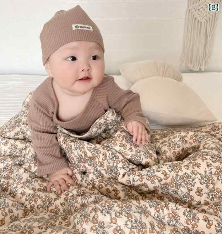 布団 肌掛け 綿 シンプル カジュアル かわいい ベビー 赤ちゃん 出産祝い キッズ 乳幼児 子供 男の子 女の子 オールシーズン 2