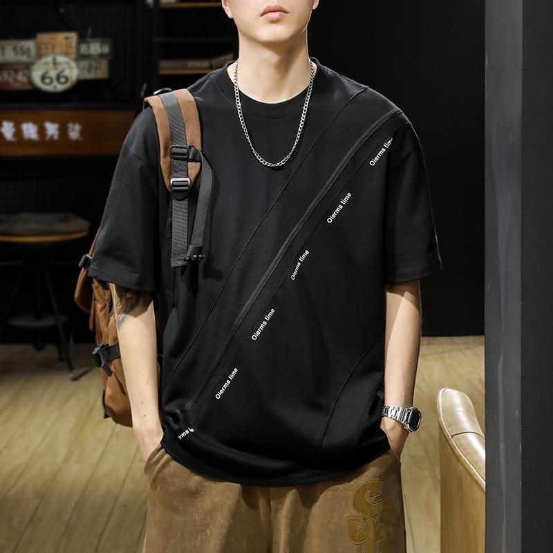 乐天商城 - Tシャツ メンズ 大きめサイズ 半袖 メンズ 厚手 綿 夏 カジュアル おしゃれ