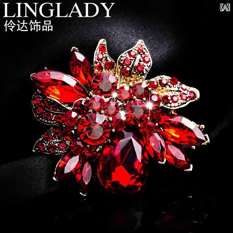 レディース アクセサリー ブローチ おしゃれ イン ハイエンド 個性 コサージュ 入学式 卒業式 パーティー 懇親会 レトロ 韓国 セーター ピン 衣類 ジュエリー 装飾