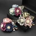 コサージュ 入学式 セレモニー おしゃれ レディース ファッション ヘア アクセサリー オールシーズン 韓国 ピン フラワー