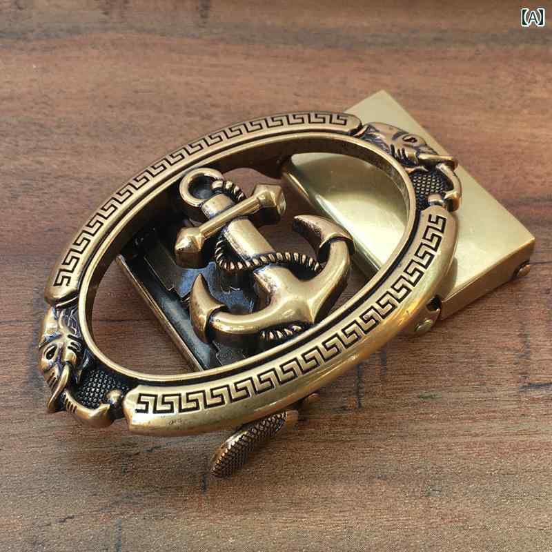 メンズ バックル ベルト かっこいい ベルトバックル ヘッド シングル 亜鉛 合金 自動