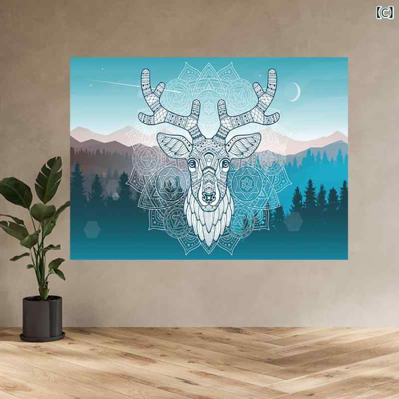 タペストリー 壁掛け ウォールデコ インテリア 背景 写真撮影 エスニック アジアンテイスト 室内装飾品 おしゃれ ユニーク アート