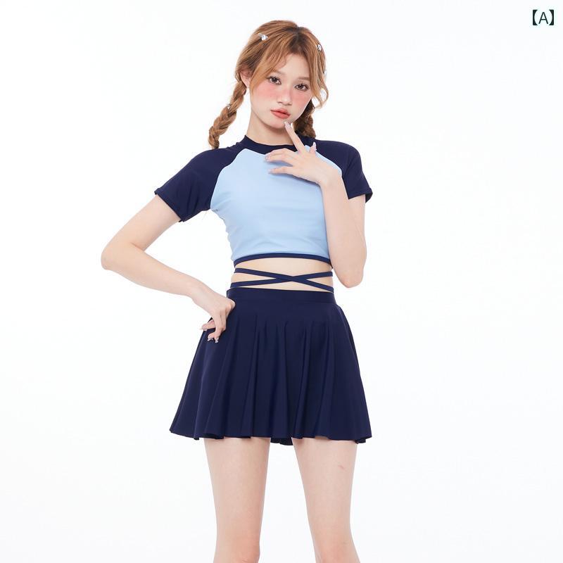 レディース 夏 スポーツ 水着 フィットネス トレーニング 学生 カレッジ 大人 女性 ビーチ 小さい かわいい 女の子 ハイエンド 保守的 ..