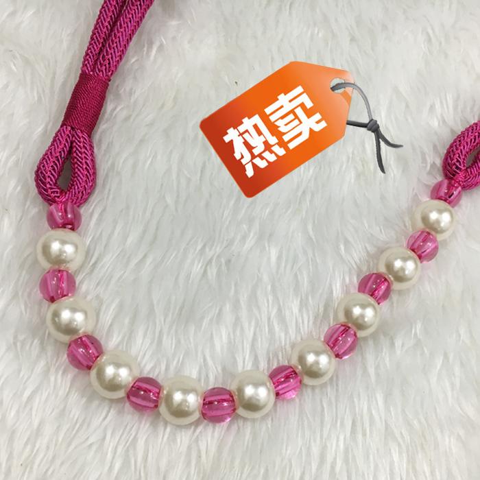 カーテンストラップ フック アクセサリー 吊り下げ ビーズ バックル ホーム リビング 寝室 DIY インテ..