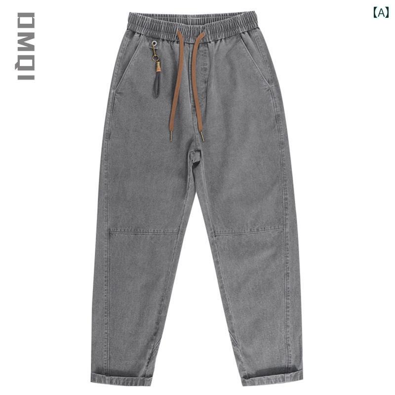 メンズ デニム ロングパンツ ストレート アメリカン カジュアル ストリート おしゃれ 動きやい 快適 イベント ワーク レジャー アウトドア キャンプ 普段使い デイリー