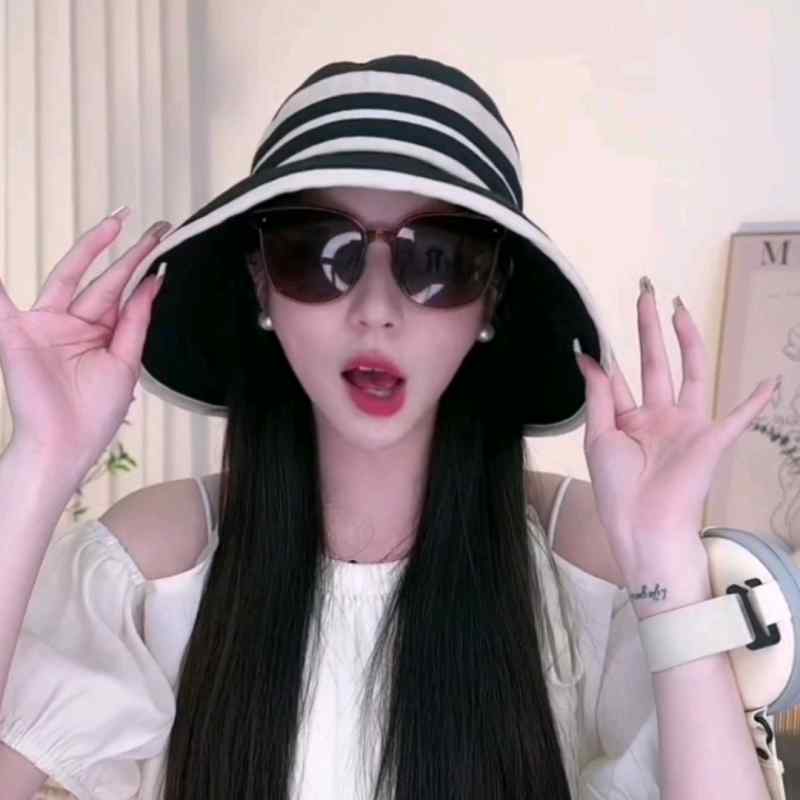 日よけ帽子 レディース 帽子 カバー顔 春夏 抗紫外線 つば広 旅行 日焼け防止 バケットハット