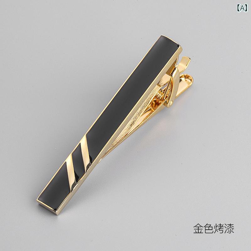 ネクタイピン タイピン クリップ ビジネス シンプル スーツ クラシック メンズ ファッション アクセサリー