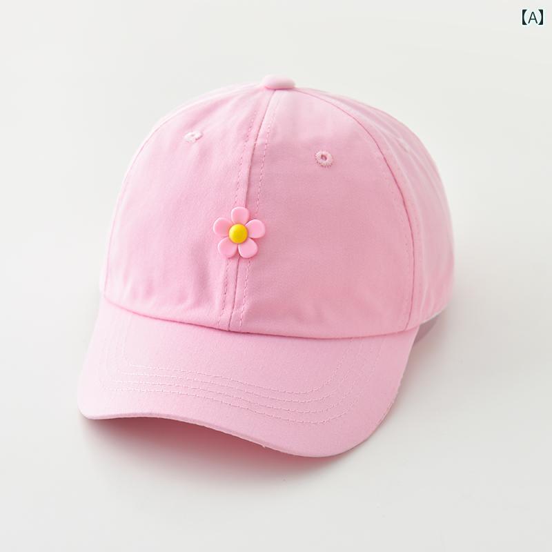 ベビー ファッション 帽子 キャップ ひさし帽 小物 衣料品 調節可能 軽量 頭 ヘッ...