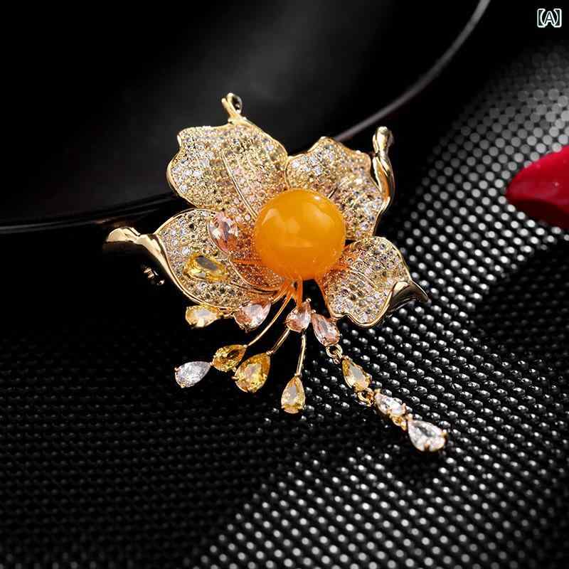 レディース ブローチ おしゃれ ピンクジルコン ローズ ディナー 結婚式 衣類 ファッション ピン 韓国 花 コサージュ 入学式 卒業式 パーティー 懇親会