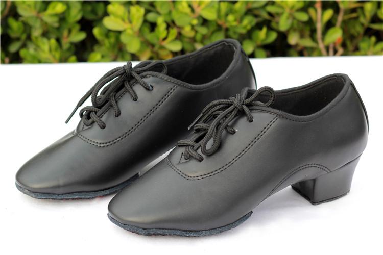 靴 シューズ ボーイズ 大人 ラテンダンス 子供 メンズ 革 ソフトソール フェイクレザー パテントレザー ブラック 黒 おしゃれ シンプル レッスン 練習