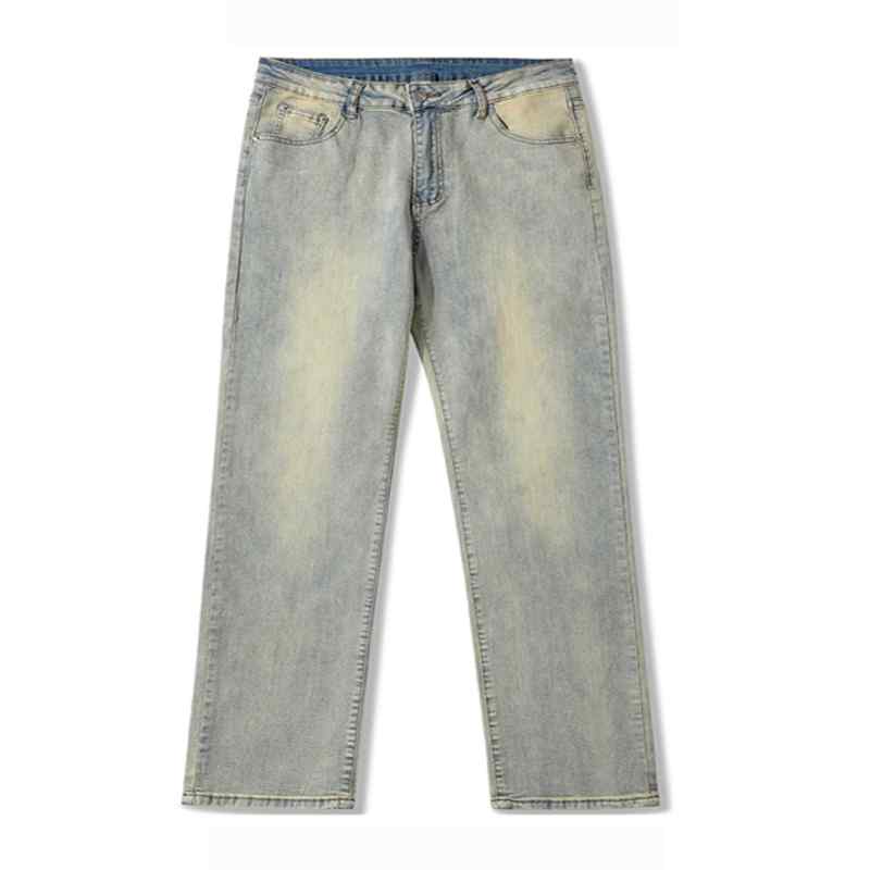 Short, Half Pants - メンズ ファッション ズボン パンツ ショーツ レトロ ダメージ 加工 ワイド ストレート ボトムス スリム レッグ カジュアル メンズ