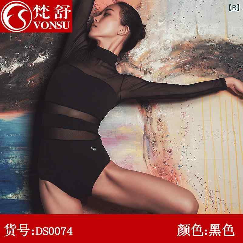 レオタード バレエ ダンス スポーツ ボディスーツ 体操服 ウェア 衣装 練習 ダンス...