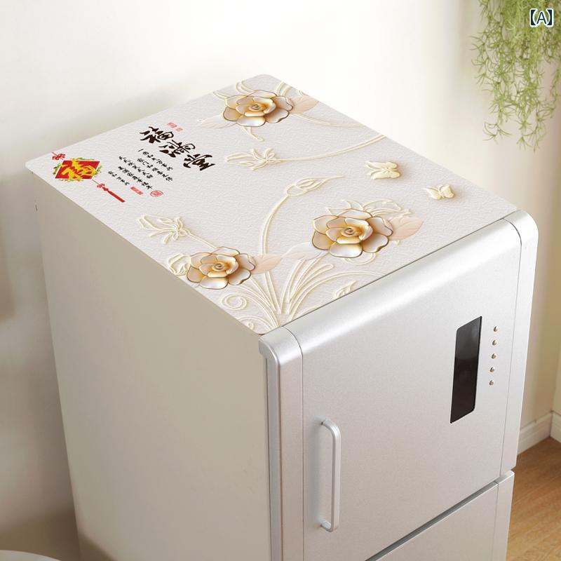 ダストカバー 冷蔵庫 洗濯機 電子レンジ オーブン マルチ カバー 防塵 防汚 防油 家具 家電 インテリア..